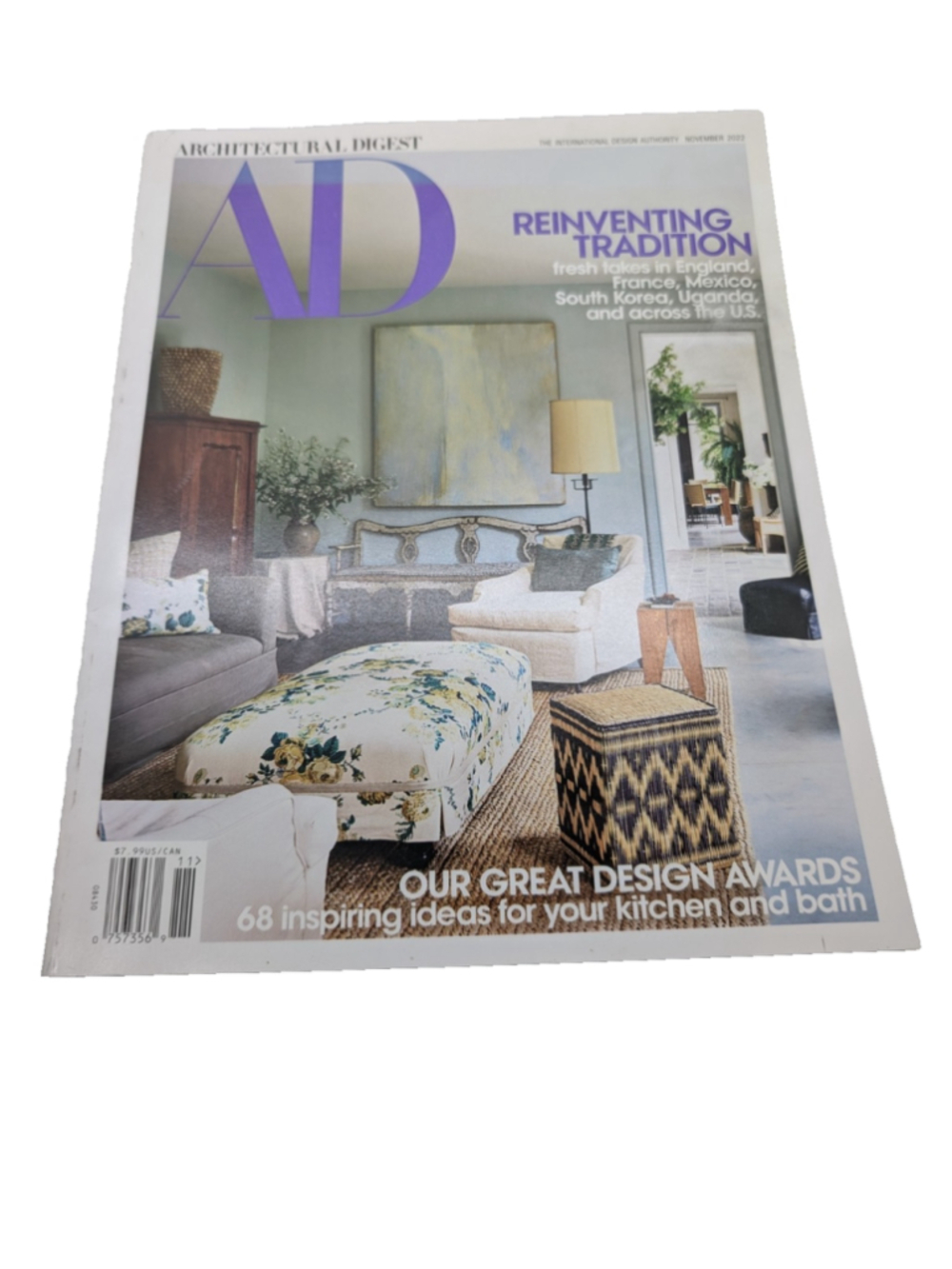 Architectural Digest Magazine November 2022
